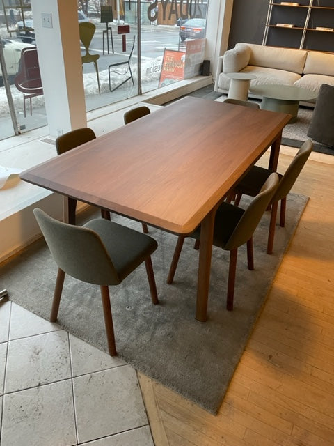 Keeps 76" Dining Table & 6 Chip Chairs 20% off! - Solid Walnut - Olive/Walnut