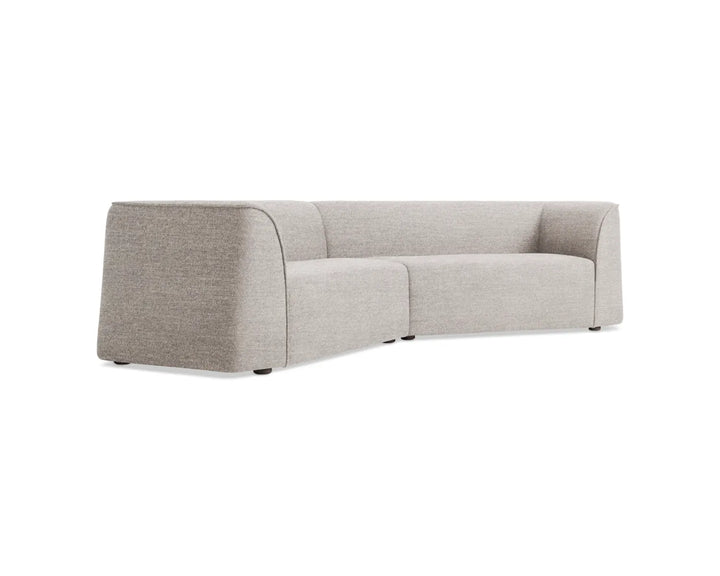 Thataway Small Angled Sectional A Modern Space Modern